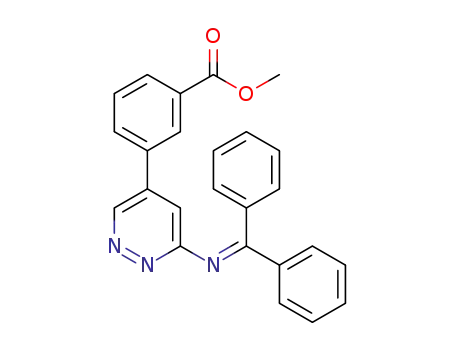 methyl 3-{6-[(diphenylmethylene)amino]pyridazin-4-yl}benzoate