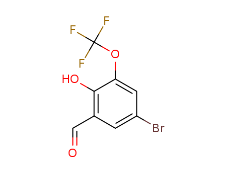 5-Bromo-2-hydroxy-3-(trifluoromethoxy)benzaldehyde
