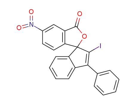 2-iodo-5'-nitro-3-phenyl-3'H-spiro[indene-1,1'-isobenzofuran]-3'-one