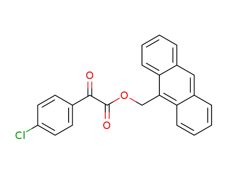 anthracene-9-ylmethyl 2-oxo-2-(4-chlorophenyl)acetate