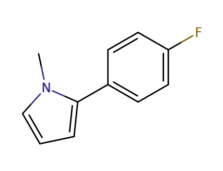 1H-Pyrrole, 2-(4-fluorophenyl)-1-methyl-
