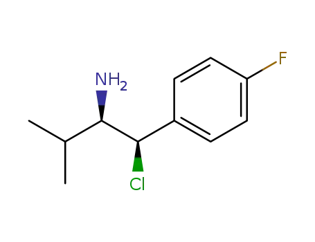 (1R,2R)-1-chloro-1-(4-fluorophenyl)-3-methylbutan-2-amine