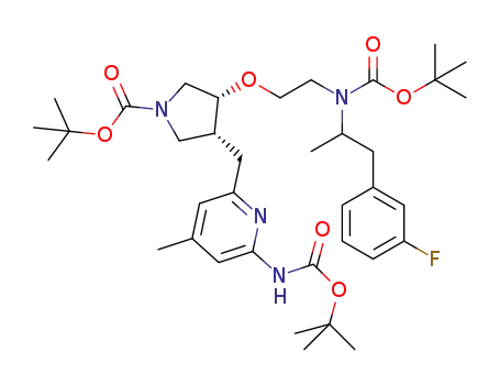 C<sub>37</sub>H<sub>55</sub>FN<sub>4</sub>O<sub>7</sub>