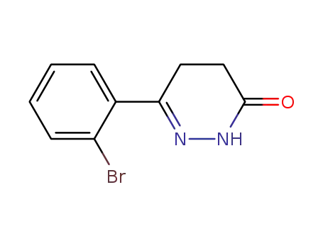 3(2H)-Pyridazinone, 6-(2-bromophenyl)-4,5-dihydro-