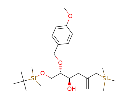(2S,3R)-1-[(tert-butyldimethylsilyl)oxy]-2-(4-methoxybenzyloxy)-5-trimethylsilylmethyl-5-hexen-3-ol