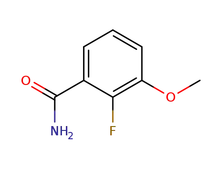 Molecular Structure of 198204-64-7 (2-fluoro-3-MethoxybenzaMide)