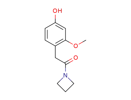 1-(azetidin-1-yl)-2-(4-hydroxy-2-methoxyphenyl)ethanone