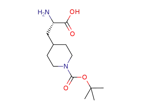 2-amino-3-[1-(tert-butoxycarbonyl)piperidin-4-yl]propanoic acid