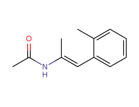 Molecular Structure of 1071046-86-0 (Acetamide, N-[(1E)-1-methyl-2-(2-methylphenyl)ethenyl]-)