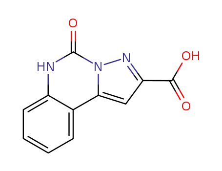 5,6-디히드로-5-옥소-피라졸로(1,5-c)퀴나졸린-2-카르복실산