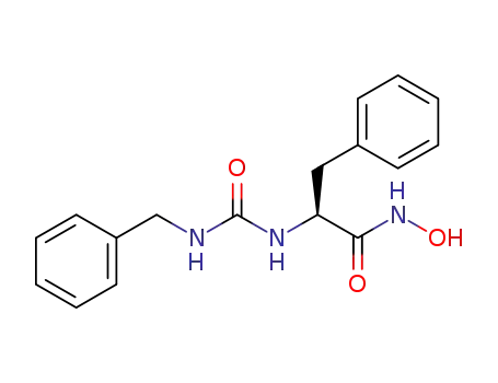 (S)-2-(3-benzyl-ureido)-N-hydroxy-2-benzyl-acetamide