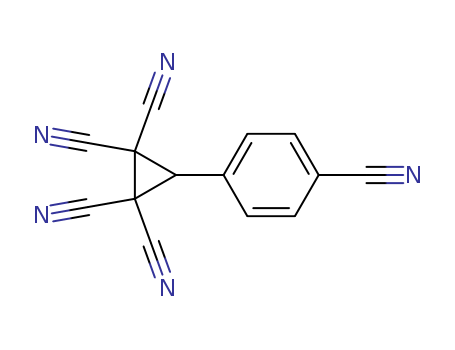 1,1,2,2-Cyclopropanetetracarbonitrile,3-(4-cyanophenyl)-