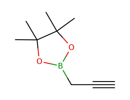 Molecular Structure of 1337935-39-3 (4,4,5,5-tetramethyl-2-(prop-2-yn-1-yl)-1,3,2-dioxaborolane)