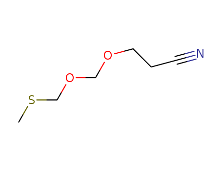 (2-Cyanoethoxy)Methyl MethylsulfanylMethyl ether