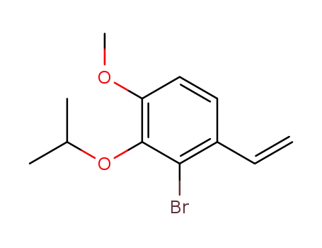 2-bromo-3-isopropoxy-4-methoxy-1-vinylbenzene