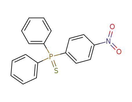 Molecular Structure of 5032-72-4 (Phosphine sulfide, (4-nitrophenyl)diphenyl-)