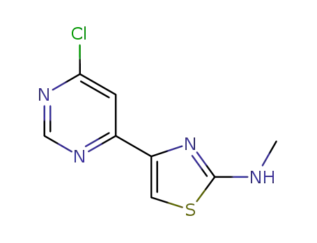 4-(6-ChloropyriMidin-4-yl)-N-Methylthiazol-2-aMine