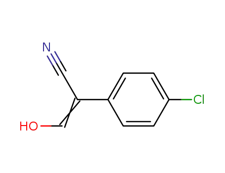 Molecular Structure of 53283-56-0 ((2Z)-2-(4-Chlorophenyl)-3-hydroxyprop-2-ene)