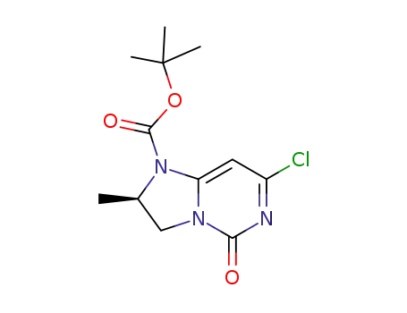 (R)-tert-butyl-7-chloro-2-methyl-5-oxo-2,3-dihydroimidazo[1,2-c]pyrimidine-1(5H)-carboxylate
