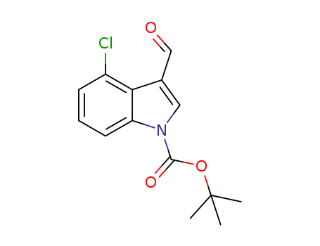 1-Boc-4-Chloro-3-forMylindole
