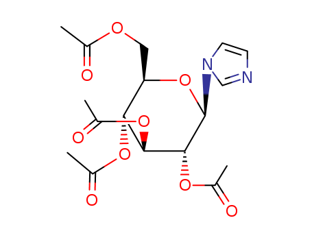 1-(2,3,4,6-tetra-O-acetyl-beta-D-glucopyranosyl)imidazole