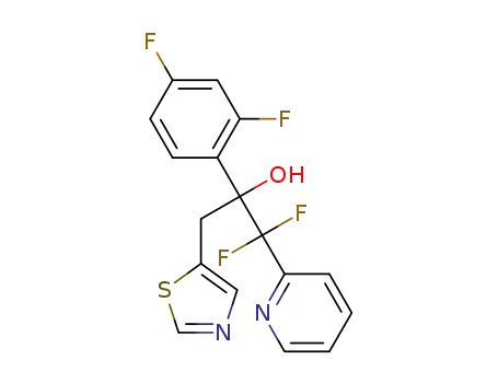 2-(2,4-difluorophenyl)-1,1-difluoro-1-(pyridin-2-yl)-3-(thiazol-5-yl)propan-2-ol