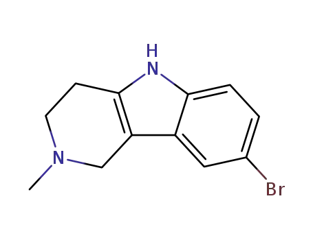 8-Bromo-2-methyl-2,3,4,5-tetrahydro-1H-pyrido[4,3-b]indole
