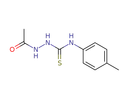 Molecular Structure of 152473-68-2 (1-acetyl-4-(4-tolyl)thiosemicarbazide)