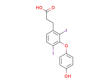 3-(3-(4-hydroxyphenoxy)-2,4-diiodophenyl)propanoic acid