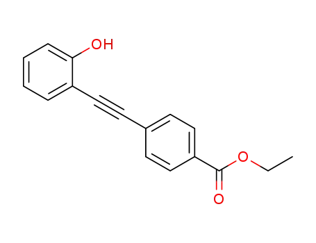 ethyl 4-((2-hydroxyphenyl)ethynyl)benzoate