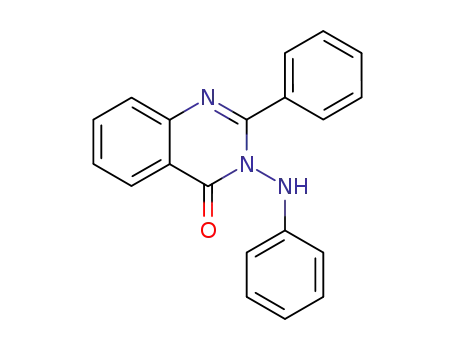 4(3H)-Quinazolinone, 2-phenyl-3-(phenylamino)-