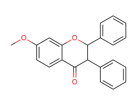 7-methoxy-2,3-diphenylchroman-4-one
