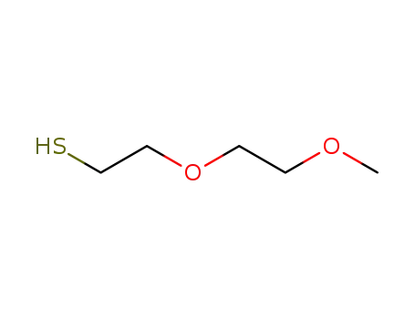 Molecular Structure of 88778-21-6 (2-(2-METHOXYETHOXY)ETHANETHIOL  97)