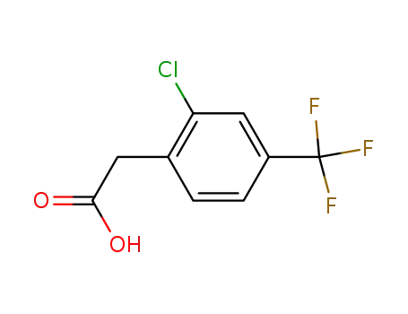 2-Chloro-4-trifluoromethylphenylacetic acid