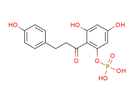 1-Propanone,
1-[2,4-dihydroxy-6-(phosphonooxy)phenyl]-3-(4-hydroxyphenyl)-