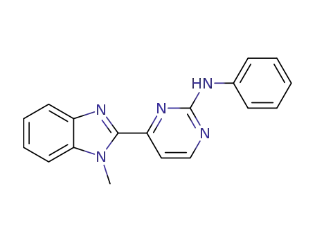 4-(1-methyl-1H-benzimidazol-2-yl)-N-phenylpyrimidin-2-amine