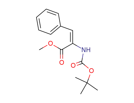 2-Propenoic acid, 2-[[(1,1-dimethylethoxy)carbonyl]amino]-3-phenyl-,
methyl ester, (E)-