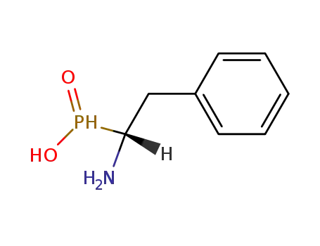 Molecular Structure of 101900-81-6 (Phosphinic acid, [(1R)-1-amino-2-phenylethyl]-)