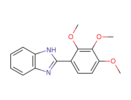 1H-BENZIMIDAZOLE, 2-(2,3,4-TRIMETHOXYPHENYL)-