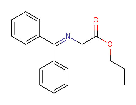 propyl 2-(diphenylmethyleneamino)acetate