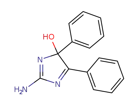 2-amino-4,5-diphenyl-4<i>H</i>-imidazol-4-ol