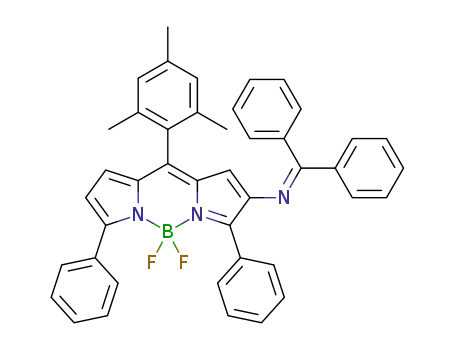 C<sub>43</sub>H<sub>34</sub>BF<sub>2</sub>N<sub>3</sub>