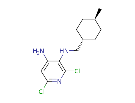 2,6-dichloro-N3-(((1r,4r)-4-methylcyclohexyl)methyl)pyridine-3,4-diamine