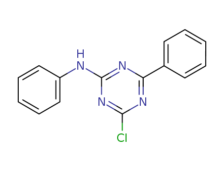 4-chloro-N,6-diphenyl-1,3,5-triazin-2-amine