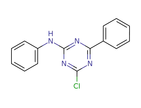 4-chloro-N,6-diphenyl-1,3,5-triazin-2-amine