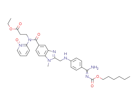 Molecular Structure of 1381757-44-3 (Dabigatran Etexilate N-Oxide)