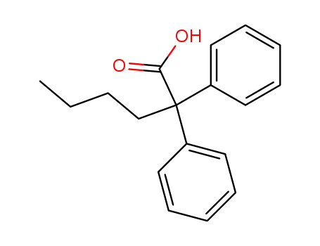 2,2-Diphenylhexanoic acid