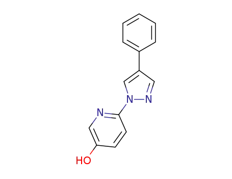 6-(4-phenyl-1H-pyrazol-1-yl)pyridin-3-ol