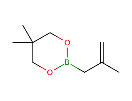 Molecular Structure of 1398647-62-5 (5,5-dimethyl-2-(2-methylallyl)-1,3,2-dioxaborinane)