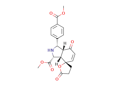 (1'S,2S,3'R,3a'S,7a'R)-methyl 1'-(4-(methoxycarbonyl)phenyl)-5,7'-dioxo-1',2',3',3a',4,5,7',7a'-octahydro-3H-spiro[furan-2,4'-isoindole]-3'-carboxylate